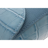 Aigner Shoulder bag Leather in Blue