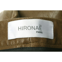 Hironae Paris Hose aus Leder