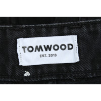 Tom Wood Jeans aus Baumwolle in Schwarz