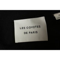Les Coyotes De Paris Strick in Schwarz