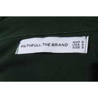 Faithfull The Brand Dress Viscose in Green
