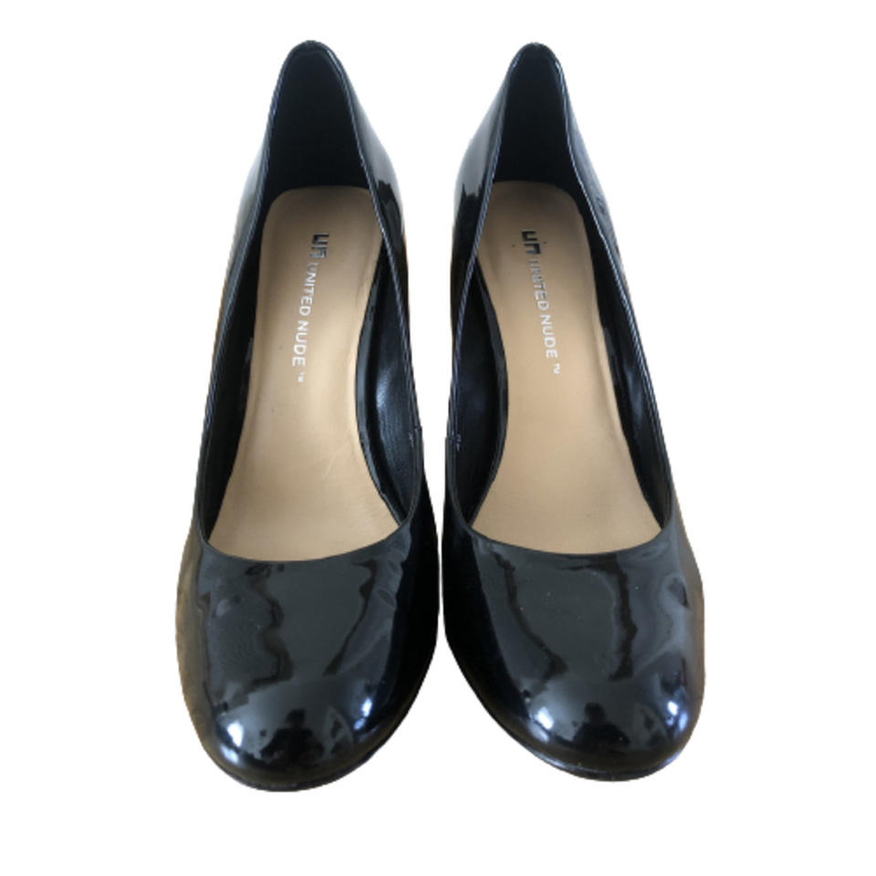 United Nude Pumps/Peeptoes Patent leather in Black