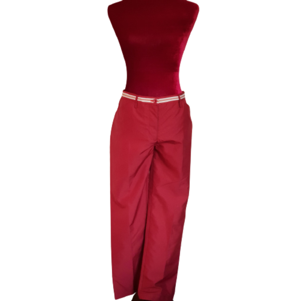 J. Lindeberg Trousers in Bordeaux