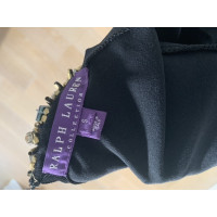 Ralph Lauren Purple Label Oberteil aus Viskose in Schwarz