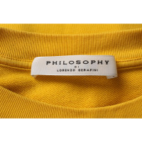 Philosophy Di Lorenzo Serafini Top en Coton en Jaune