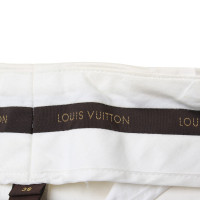 Louis Vuitton Broek in crème