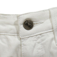 Armani Jeans aus Baumwolle in Weiß