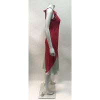 Giorgio Armani Kleid aus Seide in Fuchsia