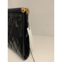 Givenchy Gem Quilted Leather Bag Leer in Zwart