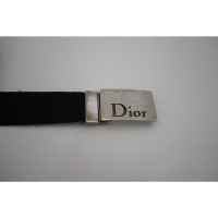 Christian Dior Gürtel aus Canvas in Schwarz