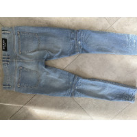 Balmain Jeans in Cotone in Blu