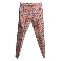 Schumacher trousers with graphical pattern