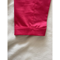 Massimo Dutti Hose aus Baumwolle in Rosa / Pink