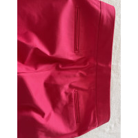 Massimo Dutti Hose aus Baumwolle in Rosa / Pink