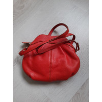 Lancel Handbag Leather in Orange