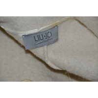 Liu Jo Jacke/Mantel aus Wolle in Creme