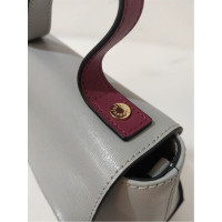 Braccialini Handtasche aus Leder in Grau