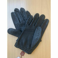 Dents Gloves Leather in Black