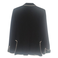 Moschino Cheap And Chic Black jacket with piping
