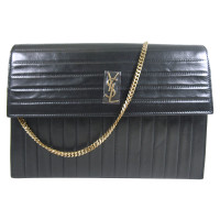 Yves Saint Laurent Shopper Leather in Black