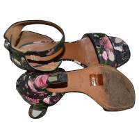 Givenchy flowered leather sandals