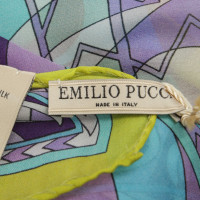 Emilio Pucci motifs écharpe de soie