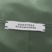 Dorothee Schumacher camicetta di seta verde