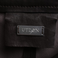 Utzon Leather pants in dark brown