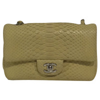 Chanel Classic Flap Bag New Mini Leather in Yellow