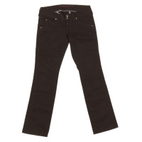 Guess Paire de Pantalon en Coton en Marron