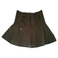Diesel Black Gold Skirt Cotton in Khaki