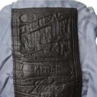 Other Designer Superdry - leather jacket purple