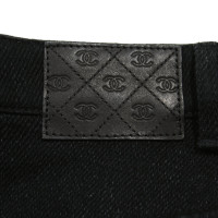 Chanel Shorts aus Baumwolle in Schwarz