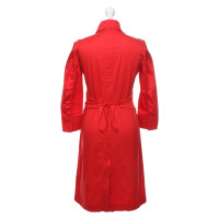 Hugo Boss Dress Cotton in Red