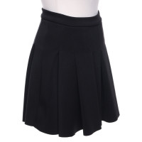 T By Alexander Wang Pleated skirt in black