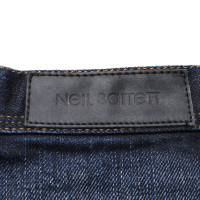 Neil Barrett Shorts Cotton in Blue