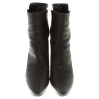 Balenciaga Leather boots in brown