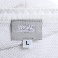 Versace Strick aus Baumwolle in Weiß