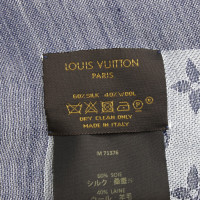 Louis Vuitton Monogram-Tuch in Blau