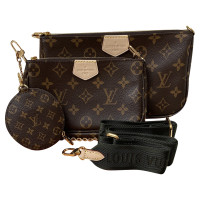 Louis Vuitton Multi Pochette in Tela in Cachi