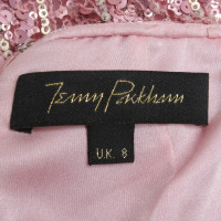 Jenny Packham Robe Sequin en rose