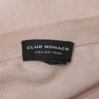 Club Monaco Sweater in nude / wit