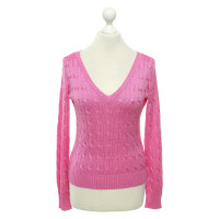 Ralph Lauren Tricot en Soie en Rose/pink