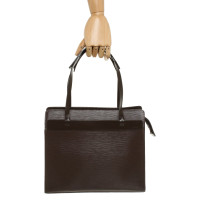 Louis Vuitton Handtasche aus Leder in Braun