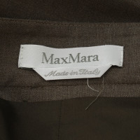Max Mara Midi-Gonna in Greige