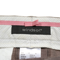 Windsor Hose aus Wolle in Braun