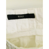 Hugo Boss Shorts aus Baumwolle in Weiß