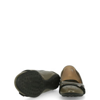 Tod's Slippers/Ballerinas Leather in Khaki