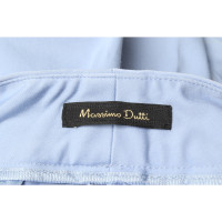 Massimo Dutti Hose aus Baumwolle in Blau