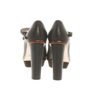 Boss Orange Pumps/Peeptoes aus Leder